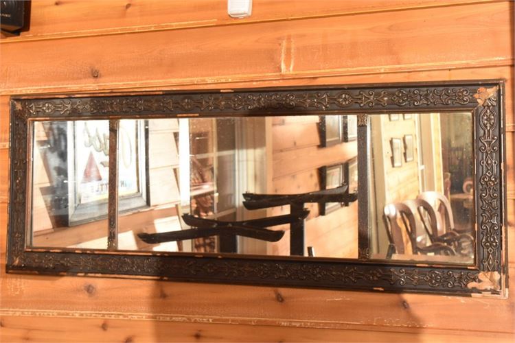 Vintage Wood  Mirror