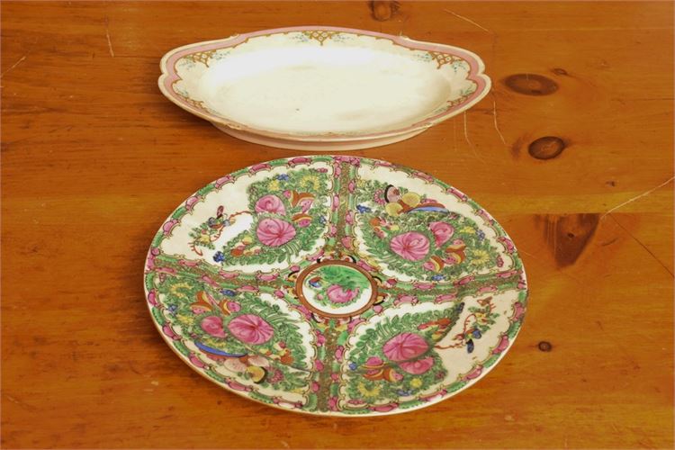 Two (2) China Plates One Limoges