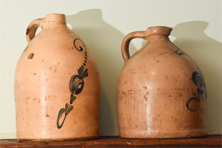 Two Stoneware Jugs