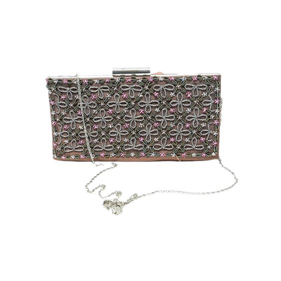 Vintage Glass Beaded Clutch