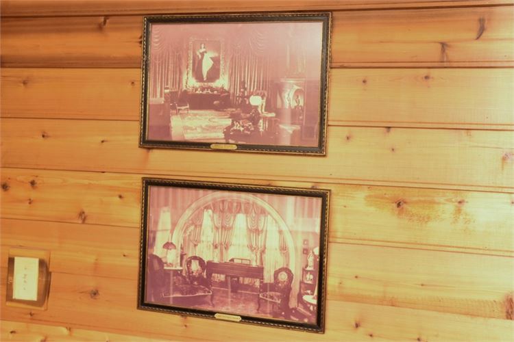 Pair Of "Gone With The Wind" Framed Photographs