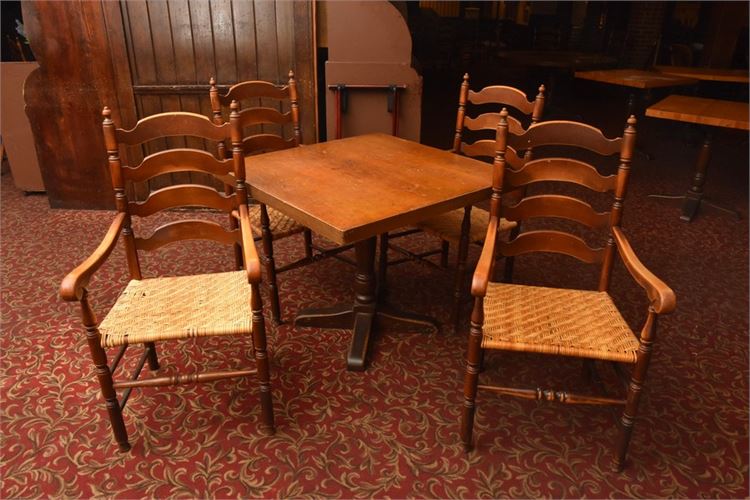 Dining Table and Four (4) Chairs