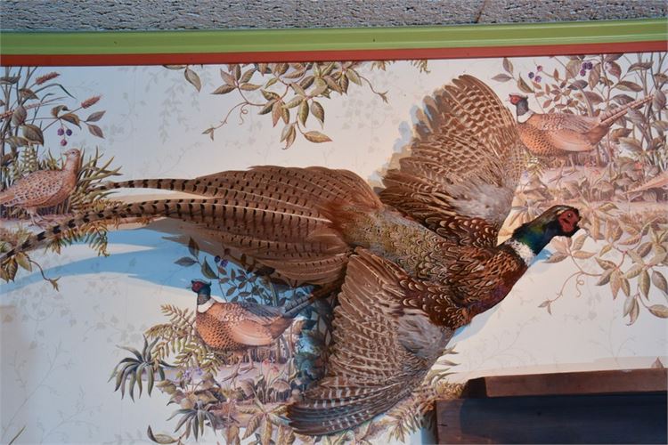 Taxidermy Bird In Flight