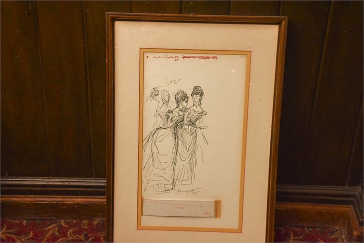 Framed Sketch