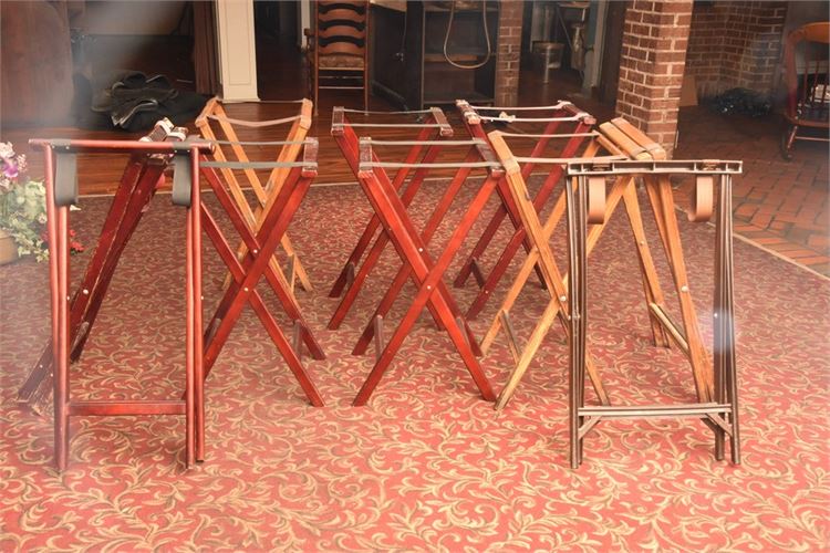 Group Lot Of Tray Stands