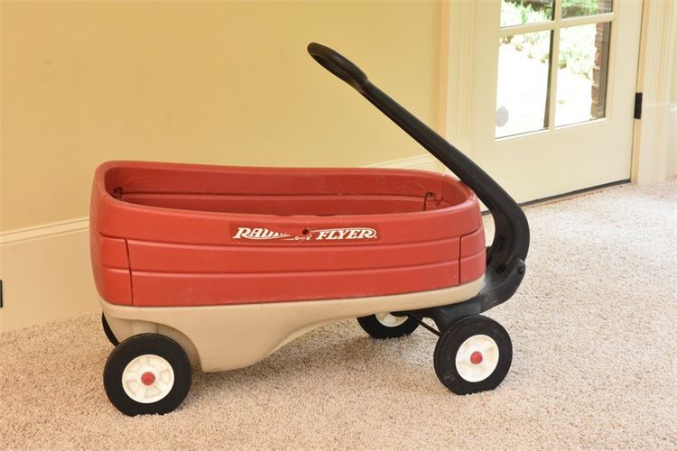 Plastic Radio Flyer Wagon