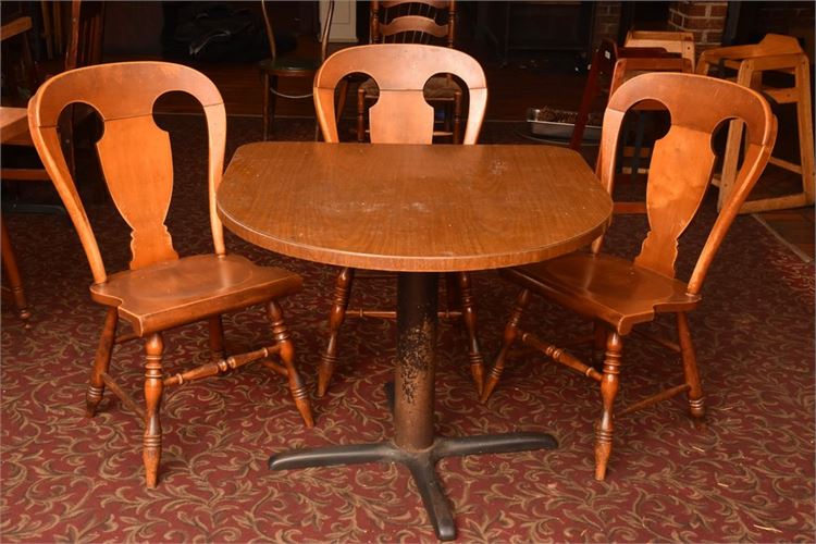 Dining Table and Three (3) Chairs