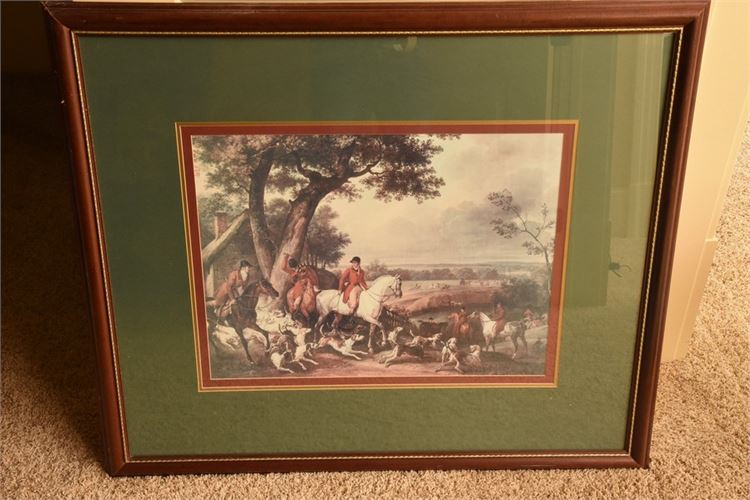 Framed Print Of English Hunt