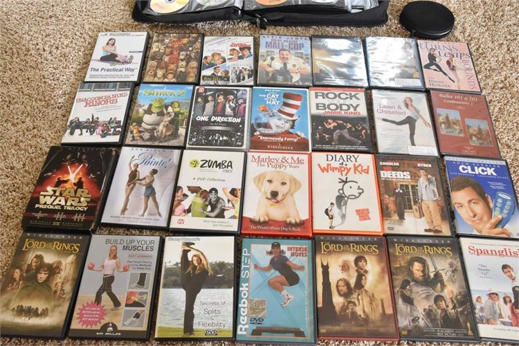 Group Lot Of DVDs