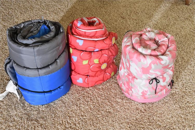 Three (3) Sleeping Bags