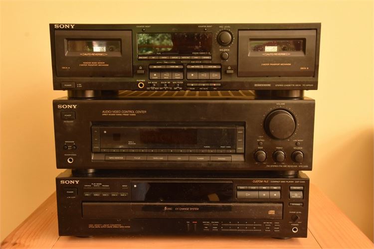 Sony Stereo Equipment