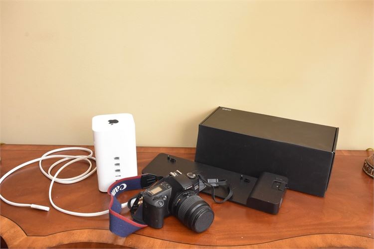 APPLE Airport Time Capsule and  CANON Camera