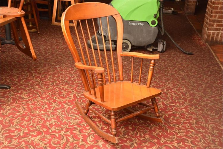 Spindle Back Rocking Chair