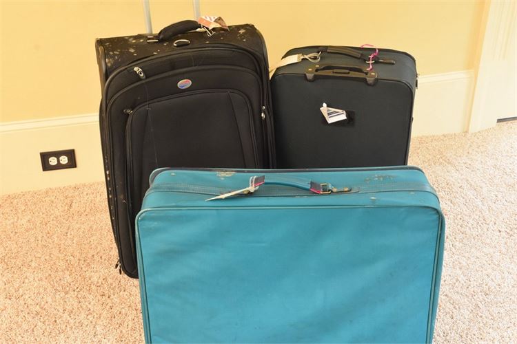 Three (3) Suitcases