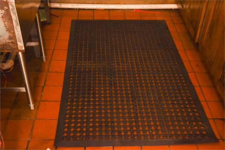 Two (2) Commercial Rubber Floor Mat