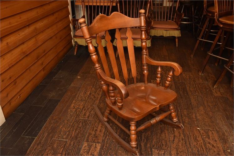 Wooden Rocking Chair