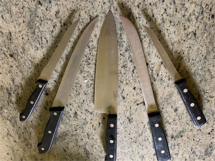 Group Lot Of Knives