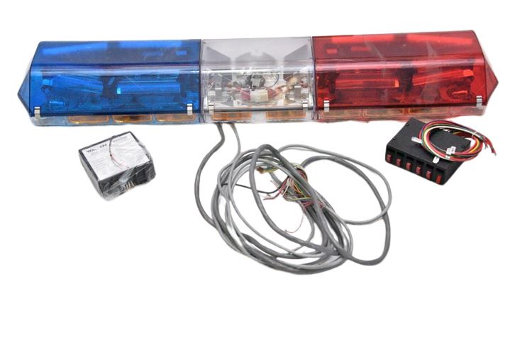 Blue Red and White 45" Light Bar