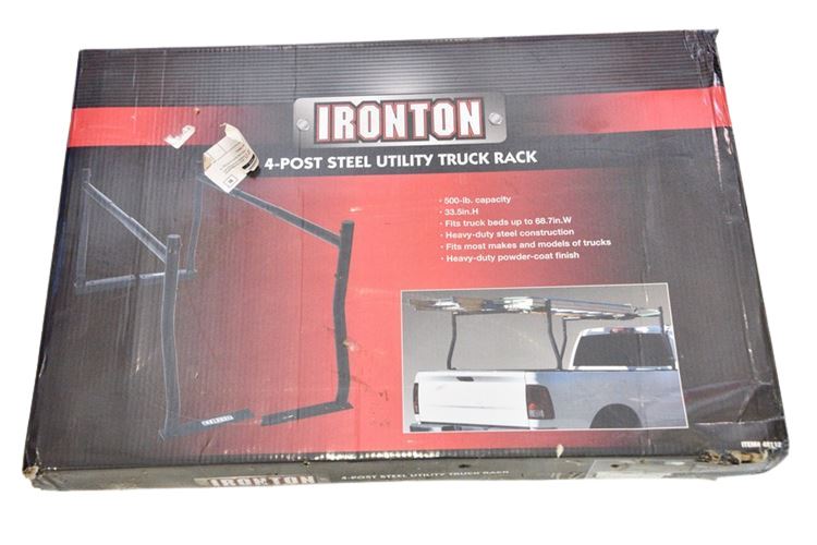 IRONTON Four Post Steel Utility Truck Rack