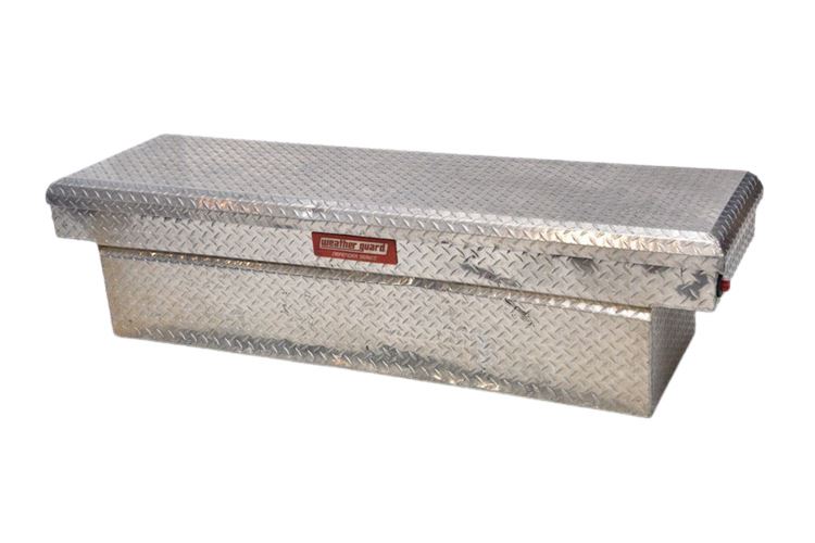 WEATHER GAURD Defender Series  Diamond Plate Truck Bed Toolbox