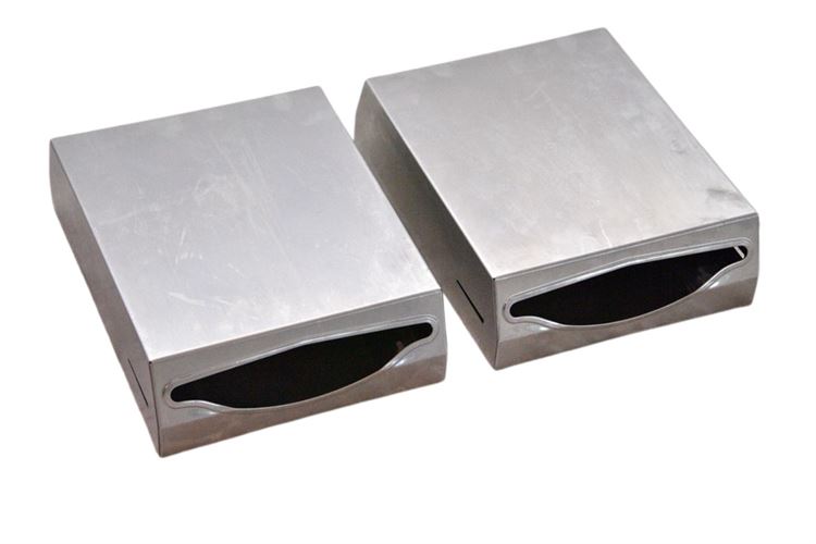 Two (2) Metal Paper Towel Holders