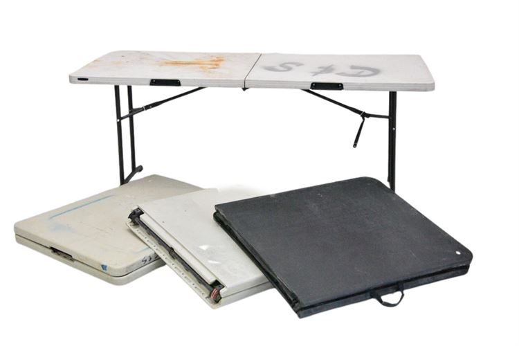 Four (4) Folding Tables