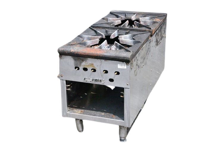 Imperial Two Burner Gas Pot Range