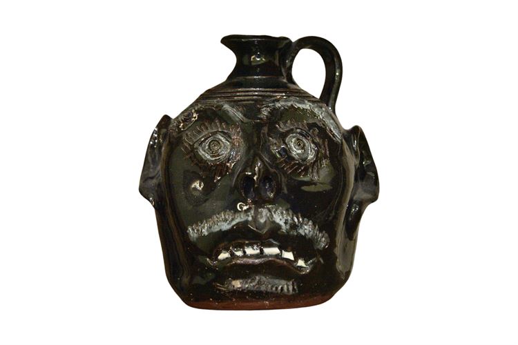 Original Bobby Ferguson(1933-2005) Figural Pottery Jug