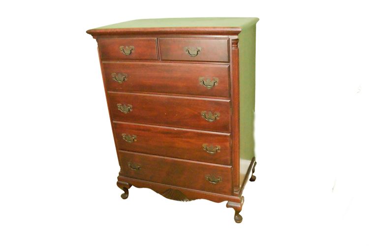 THE GEORGETOWN GALLERIES Mahogany Chest Of Drawers