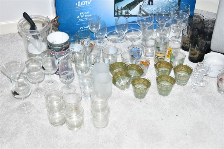 Assorted Glassware