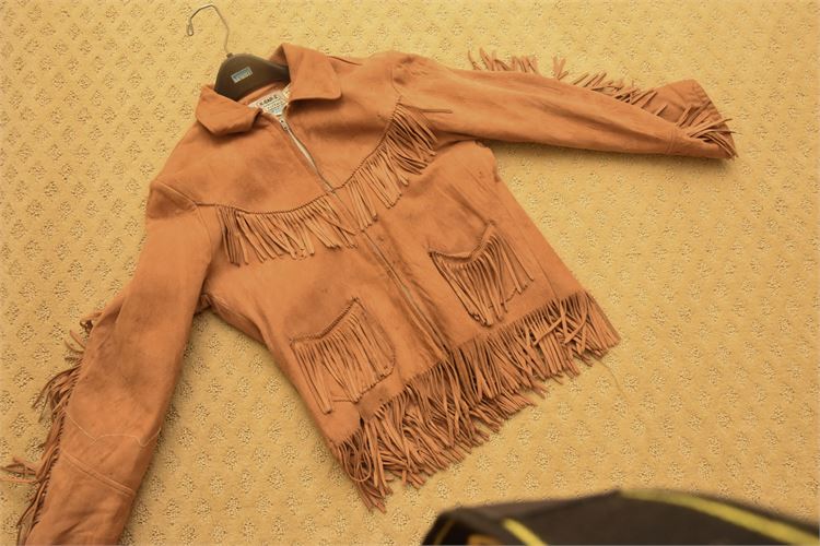 K-BAR-Z Ranchwear Fringe Jacket Size 16