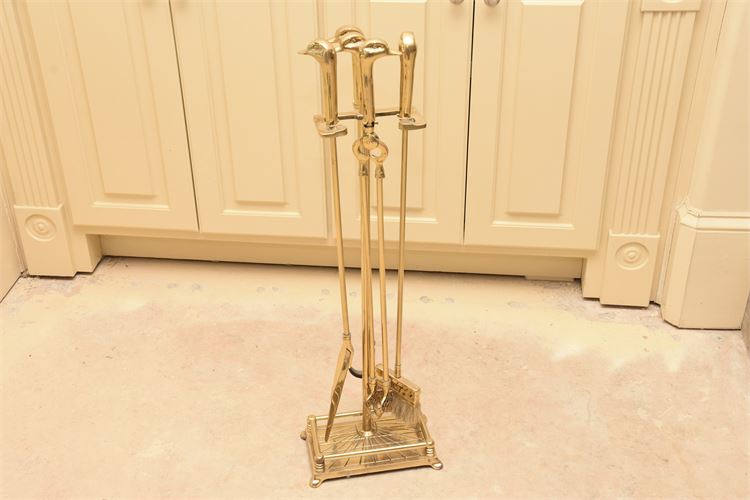 Brass Fireplace Tools