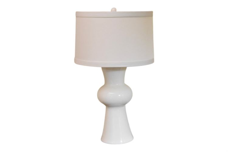 Trumpet From Ceramic Table Lamp