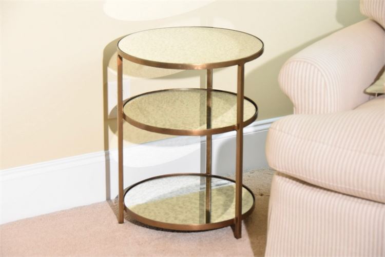 Three-tier Mirrored Stand