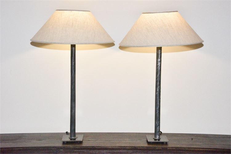 Metal and Vinyl Lamps