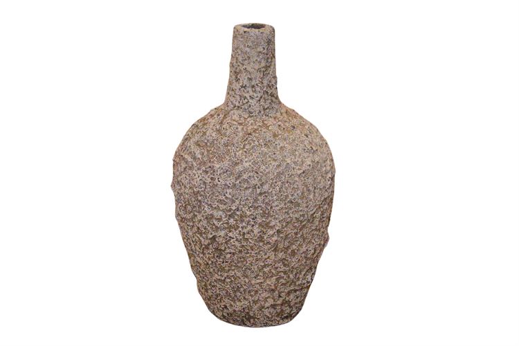 Terra Cotta Bottle Form vase