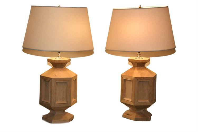 VISUAL COMFORT Wooden Table Lamps