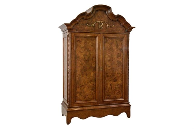 Burlwood Entertainment Cabinet