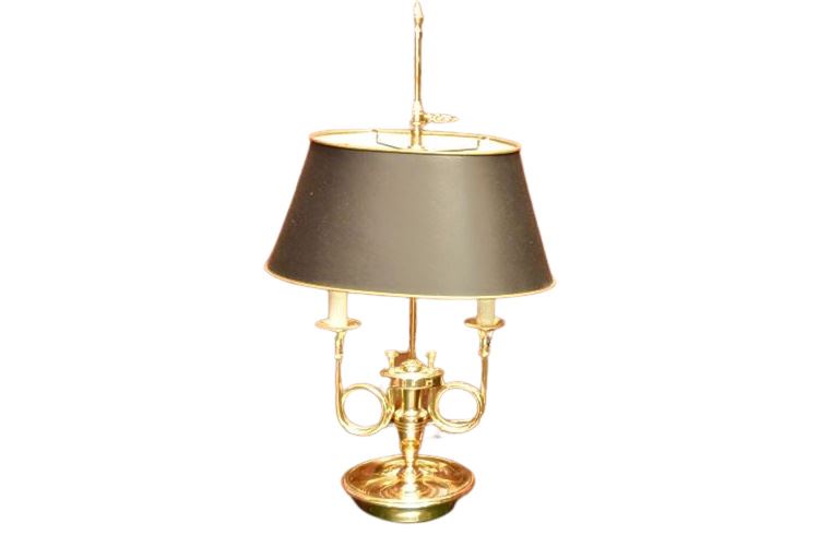 Classical Style Brass Buillotte Table Lamp