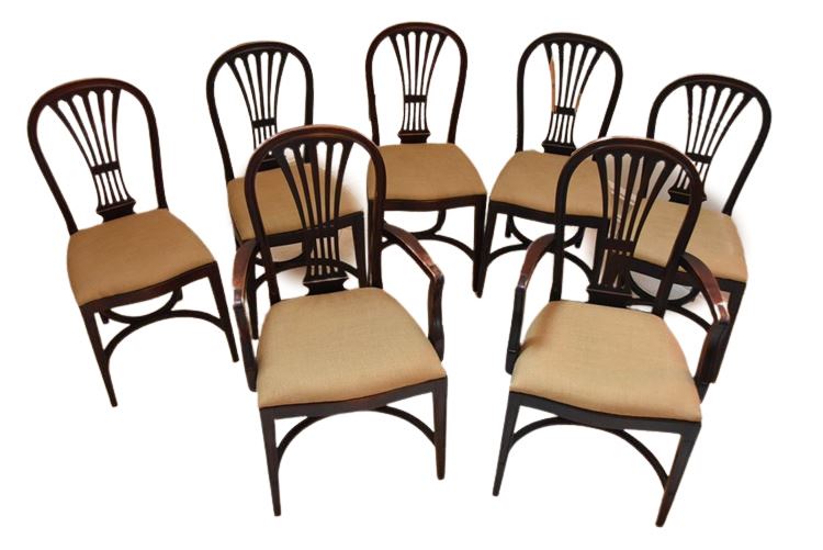 Seven (7) Dining Chairs