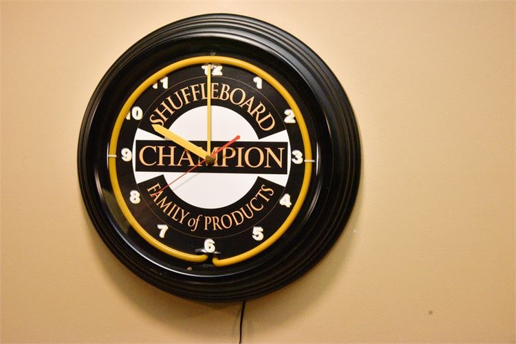 Champ Wall Clock