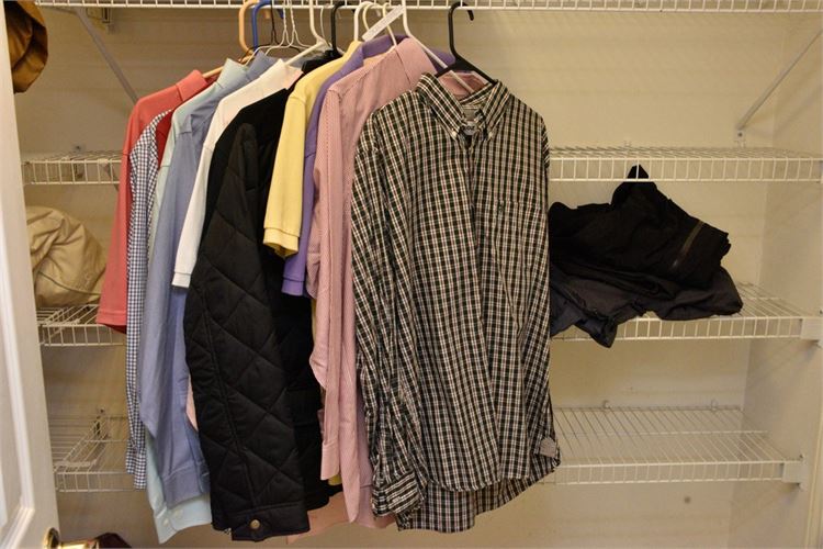 Group Lot Of Mens Clothing