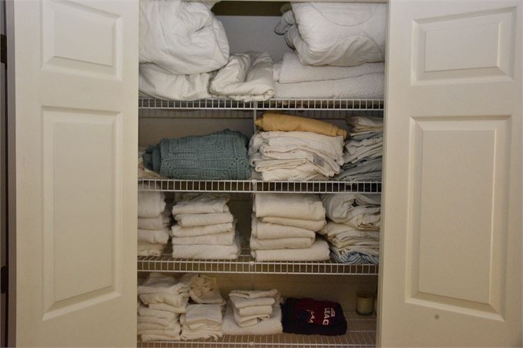 Group Lot Of Lenins and Towels