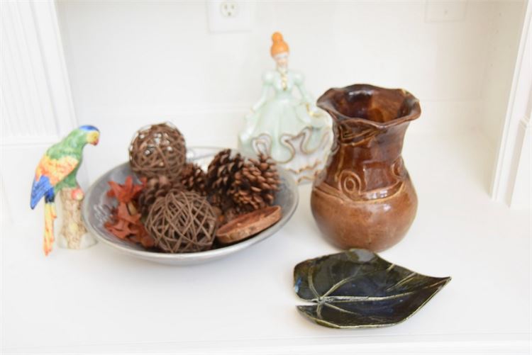 Group Lot Of Decorative Objects