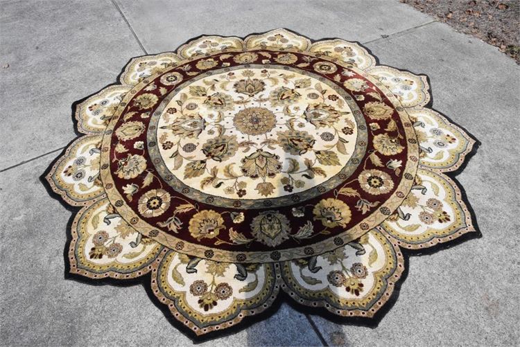 Floral Pattern Area Rug