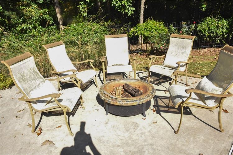 Five (5) Outdoor Chairs