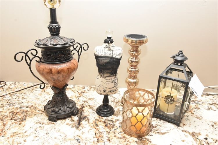 Group Lot Of Decorative Objects