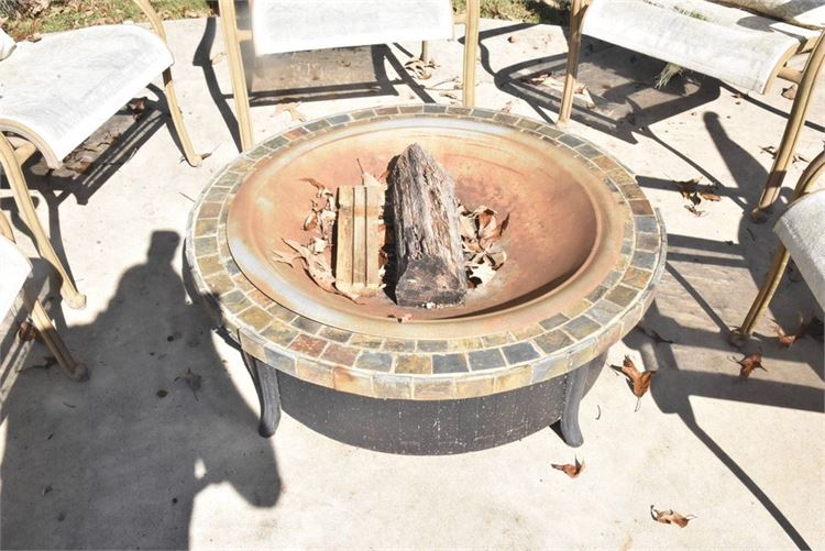 Tile Top Fire Pit