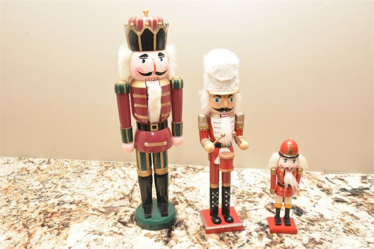 Three (3) Nutcrackers