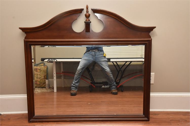 Mahogany Framed Mirror